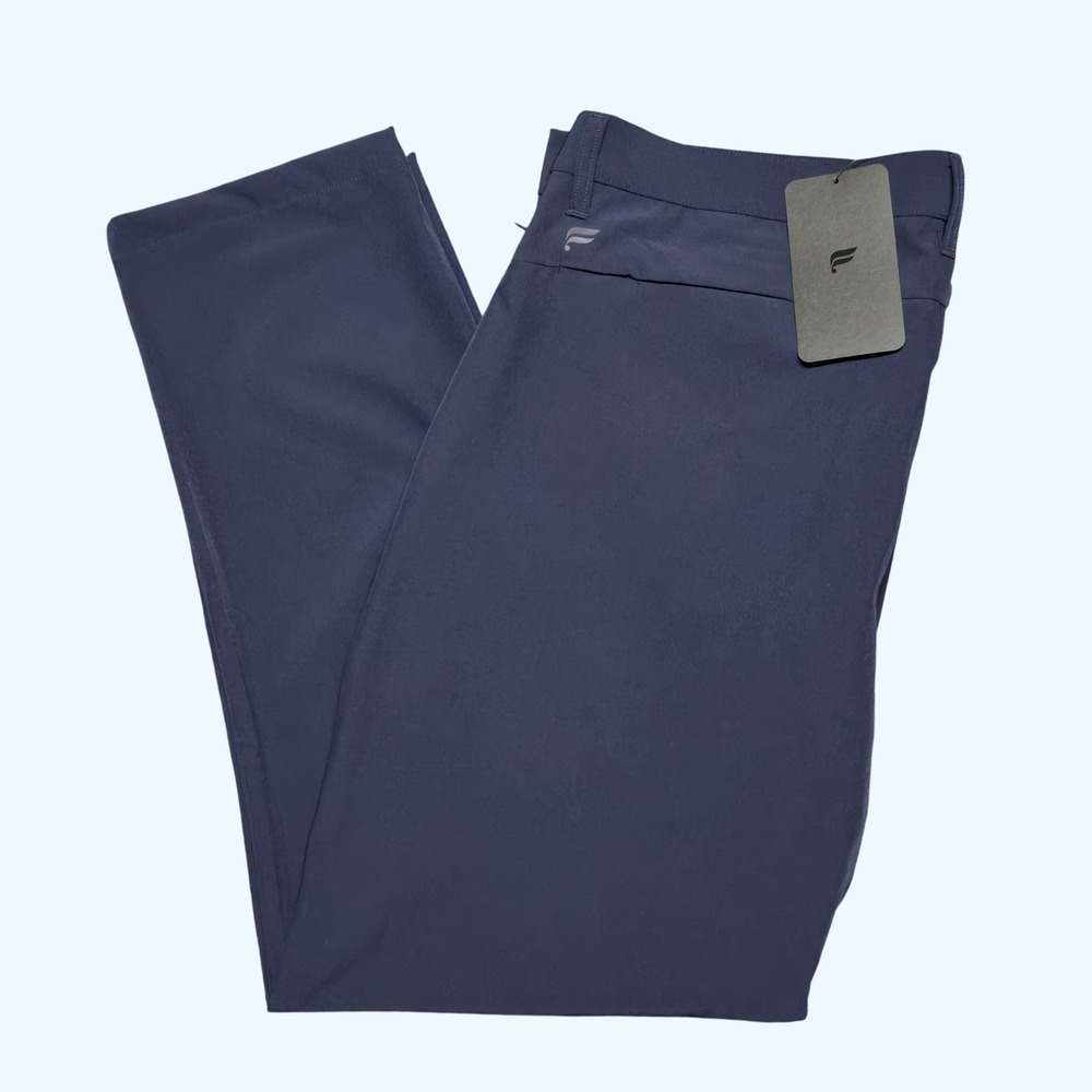 NEW Fabletics The Only Pant Classic Fit Navy 38x32 (Fits 38x30) Golf Performance